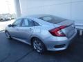 2018 Lunar Silver Metallic Honda Civic LX Sedan  photo #7