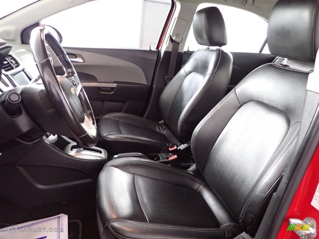 2017 Sonic Premier Sedan - Red Hot / Jet Black/Dark Titanium photo #12