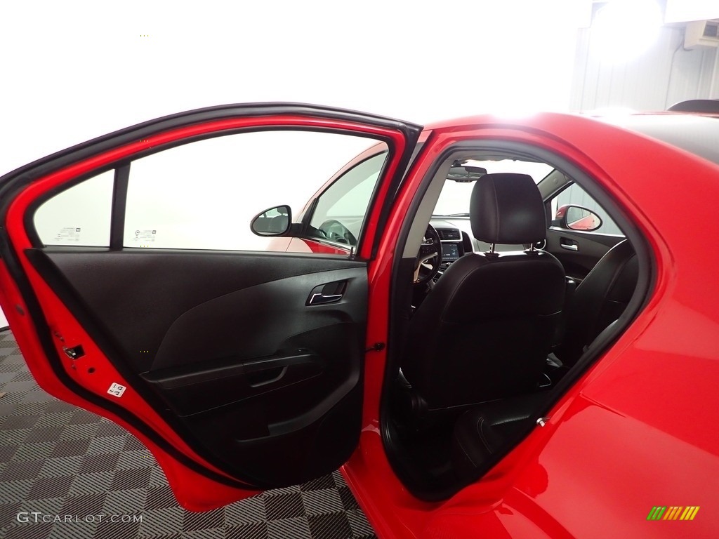 2017 Sonic Premier Sedan - Red Hot / Jet Black/Dark Titanium photo #19