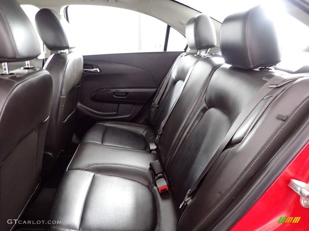 2017 Sonic Premier Sedan - Red Hot / Jet Black/Dark Titanium photo #20