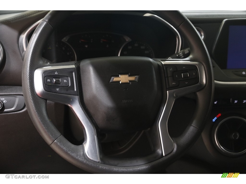 2021 Chevrolet Blazer LT Jet Black Steering Wheel Photo #145934991