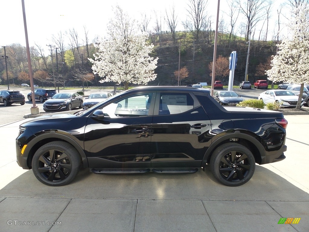 Phantom Black 2023 Hyundai Santa Cruz Night Edition AWD Exterior Photo #145935116