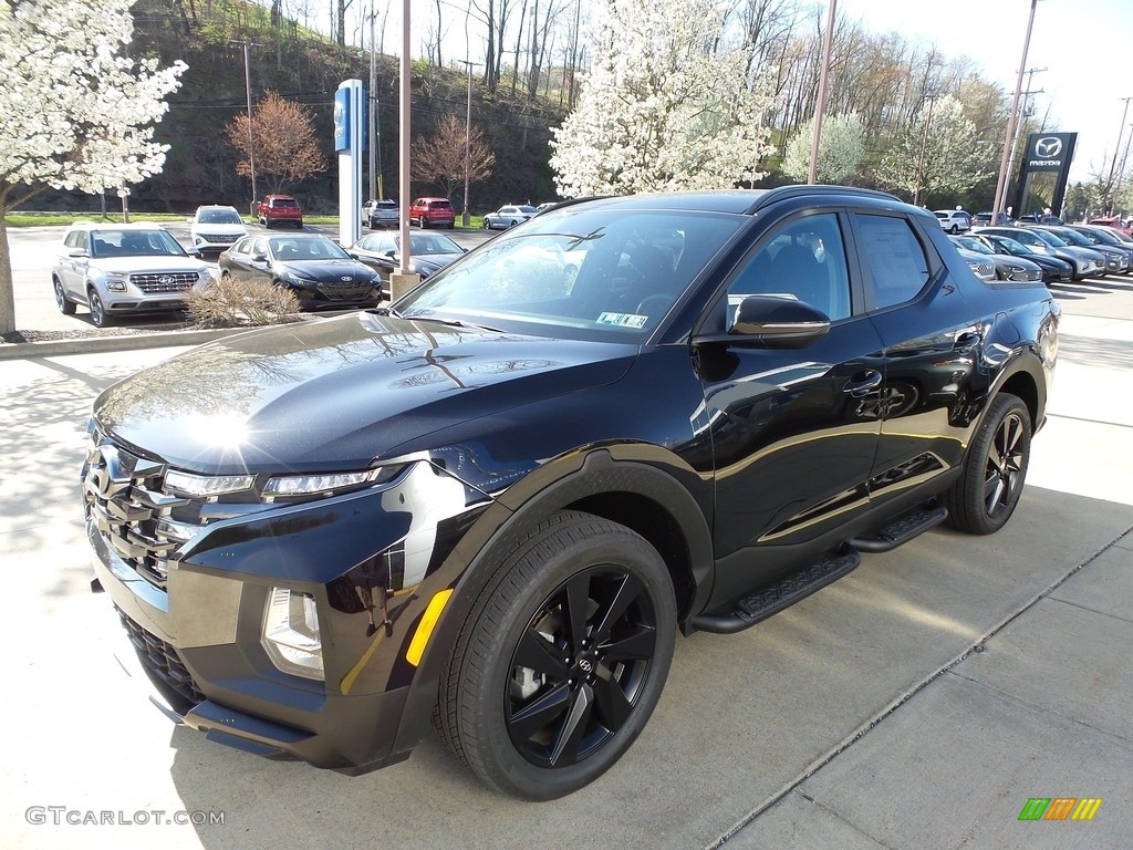 2023 Santa Cruz Night Edition AWD - Phantom Black / Black photo #7