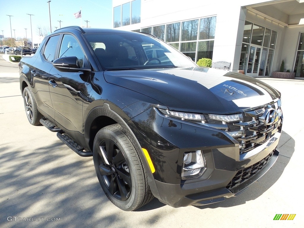 Phantom Black 2023 Hyundai Santa Cruz Night Edition AWD Exterior Photo #145935149