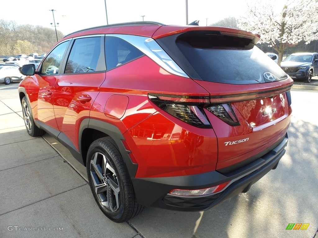 2023 Tucson SEL AWD - Calypso Red Pearl / Gray photo #5