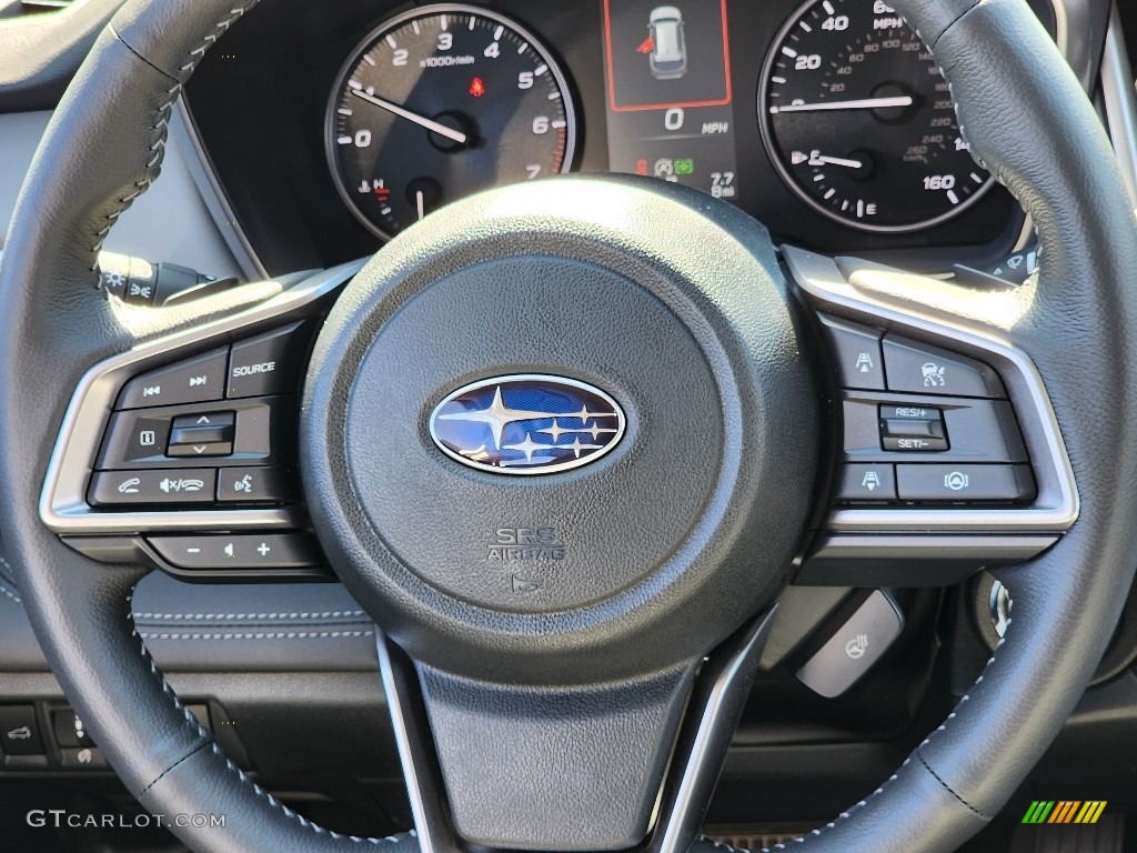 2023 Subaru Outback 2.5i Limited Titanium Gray Steering Wheel Photo #145935548