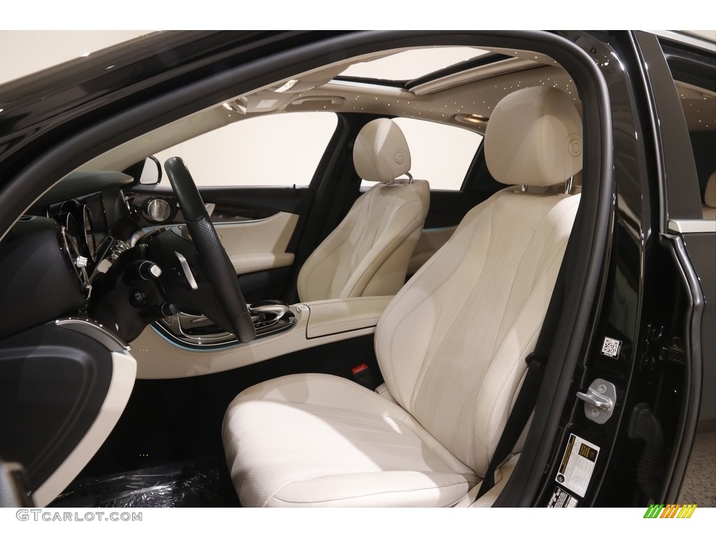 2017 E 300 4Matic Sedan - Obsidian Black Metallic / Macchiato Beige/Black photo #6