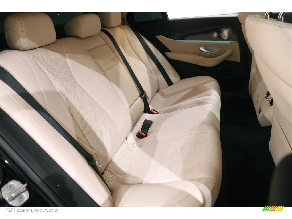 Macchiato Beige/Black Interior 2017 Mercedes-Benz E 300 4Matic Sedan Photo #145935920