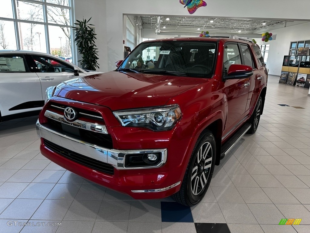 2023 4Runner Limited 4x4 - Barcelona Red Metallic / Black photo #1