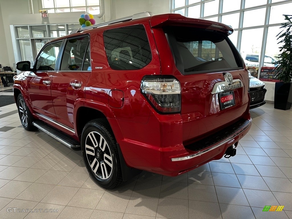 2023 4Runner Limited 4x4 - Barcelona Red Metallic / Black photo #2