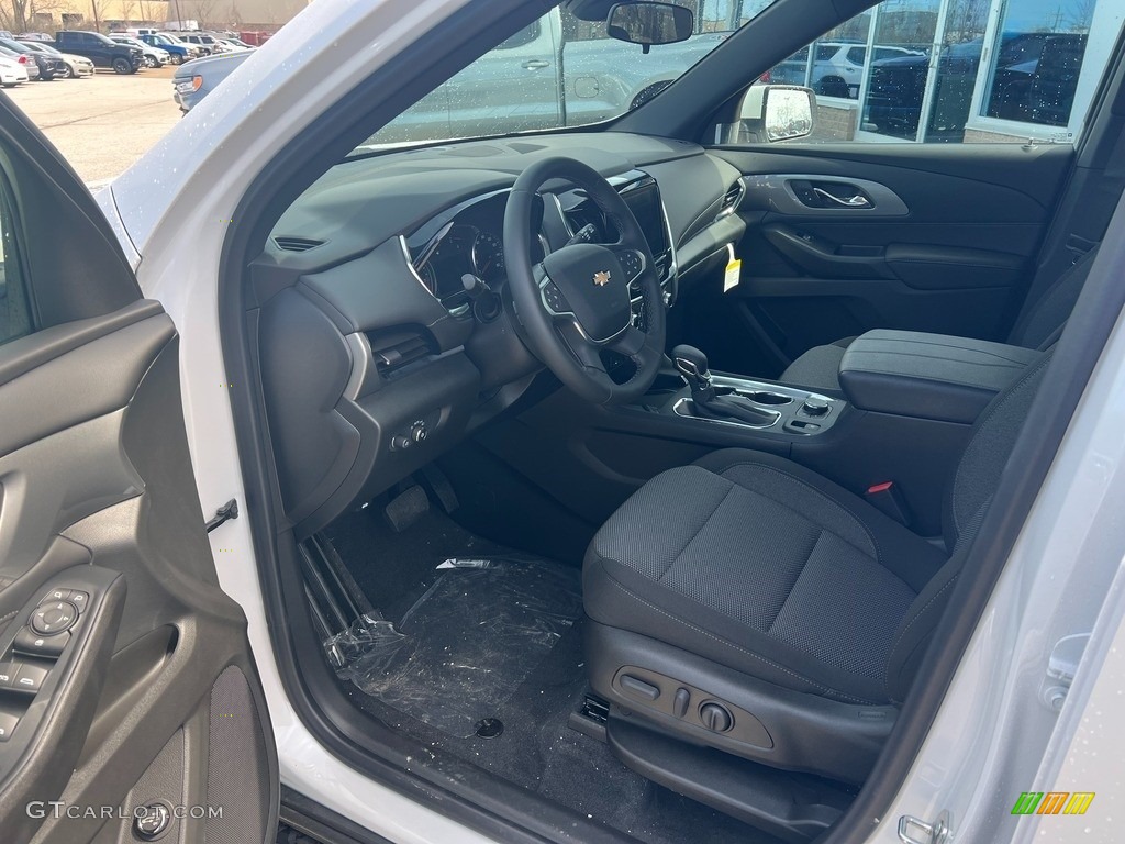 2023 Traverse LT - Iridescent Pearl Tricoat / Jet Black photo #3