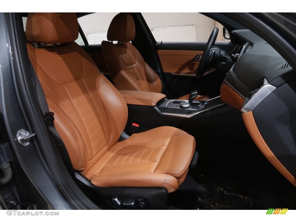 2020 3 Series 330i xDrive Sedan - Mineral Grey Metallic / Cognac photo #20