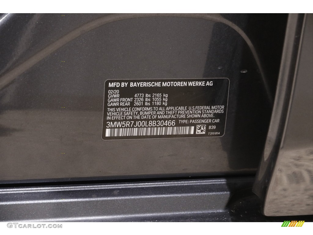 2020 3 Series 330i xDrive Sedan - Mineral Grey Metallic / Cognac photo #26