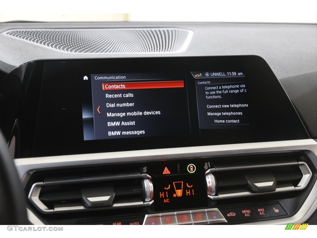 2020 3 Series 330i xDrive Sedan - Alpine White / Black photo #12
