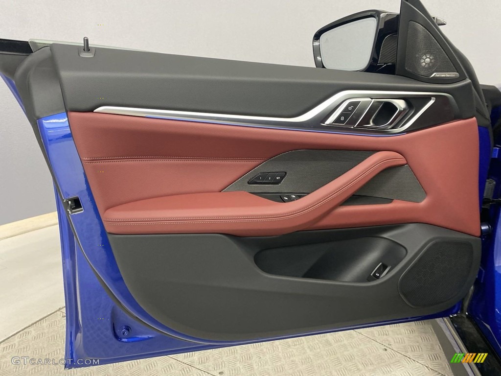 2023 BMW i4 Series M50 Tacora Red Door Panel Photo #145938218