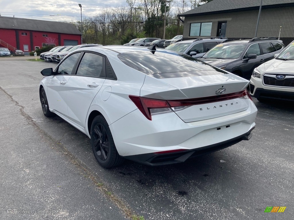 2021 Elantra SEL - Quartz White / Black photo #3