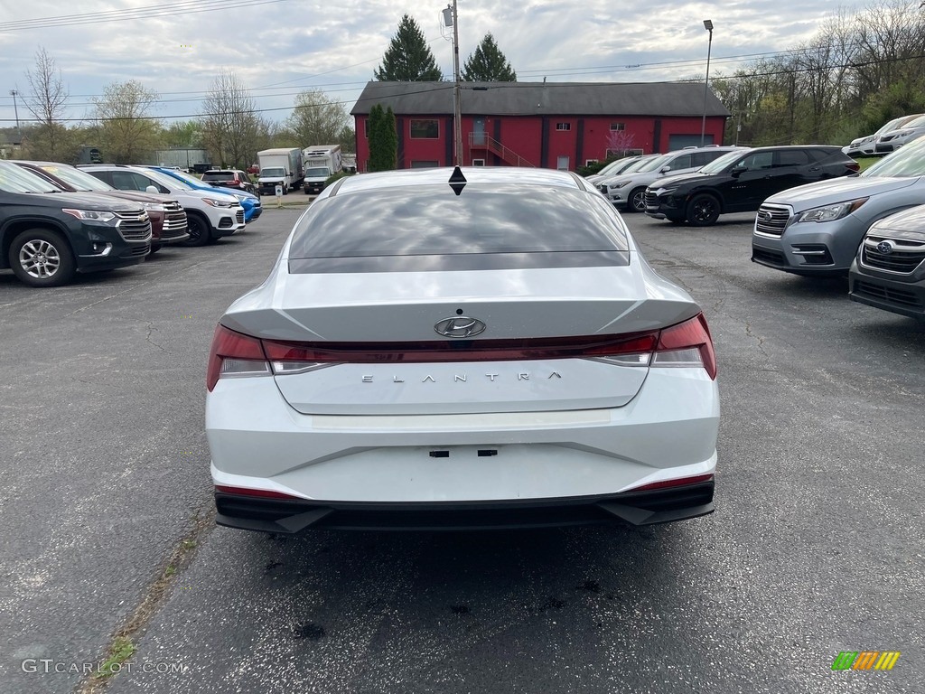 2021 Elantra SEL - Quartz White / Black photo #4