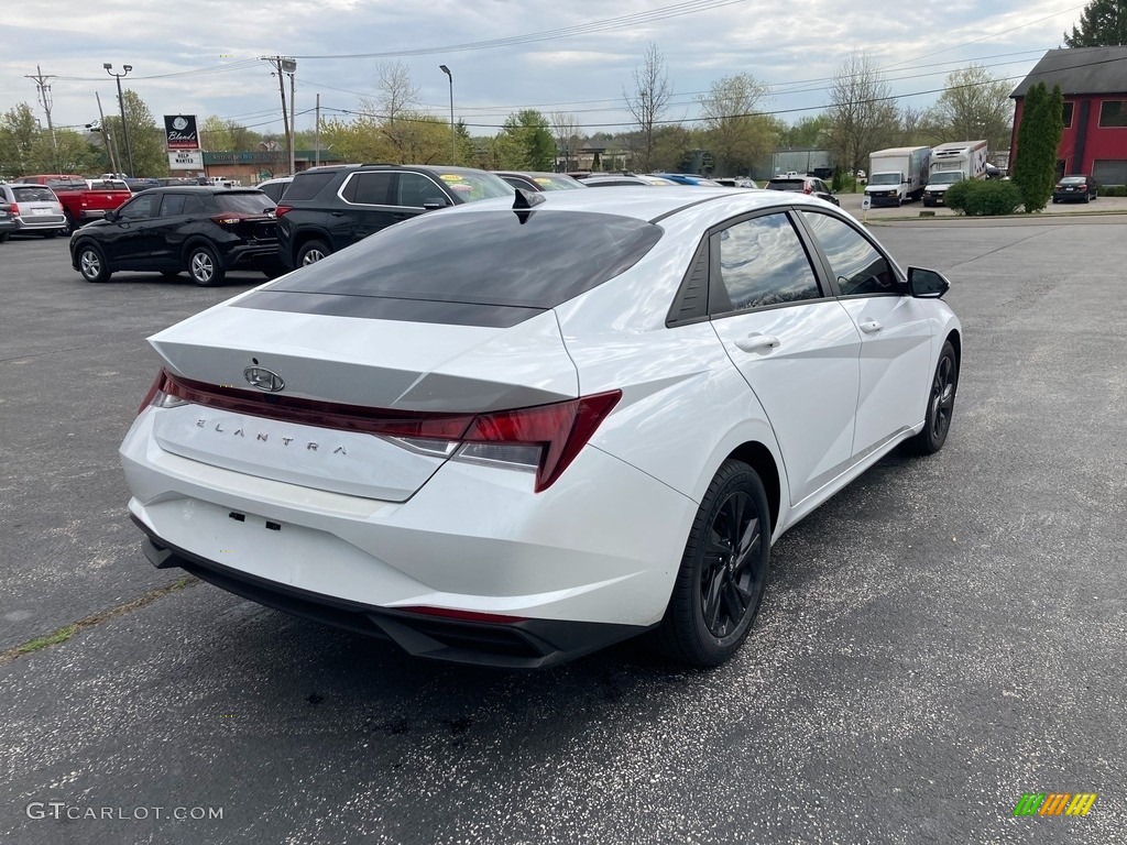 2021 Elantra SEL - Quartz White / Black photo #6