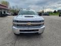 2018 Silver Ice Metallic Chevrolet Silverado 3500HD Work Truck Crew Cab 4x4  photo #12