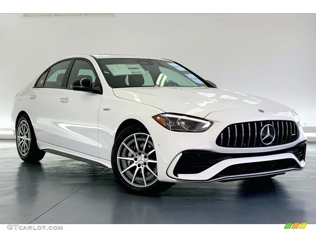 2023 C 43 AMG 4Matic Sedan - Polar White / Black photo #12