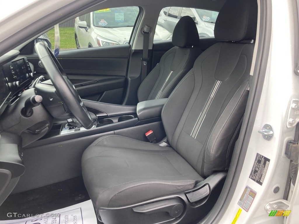 2021 Elantra SEL - Quartz White / Black photo #13