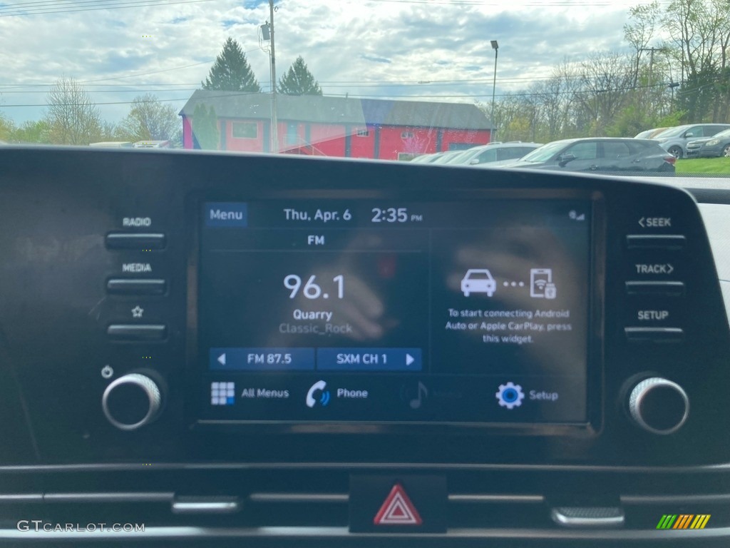 2021 Elantra SEL - Quartz White / Black photo #26
