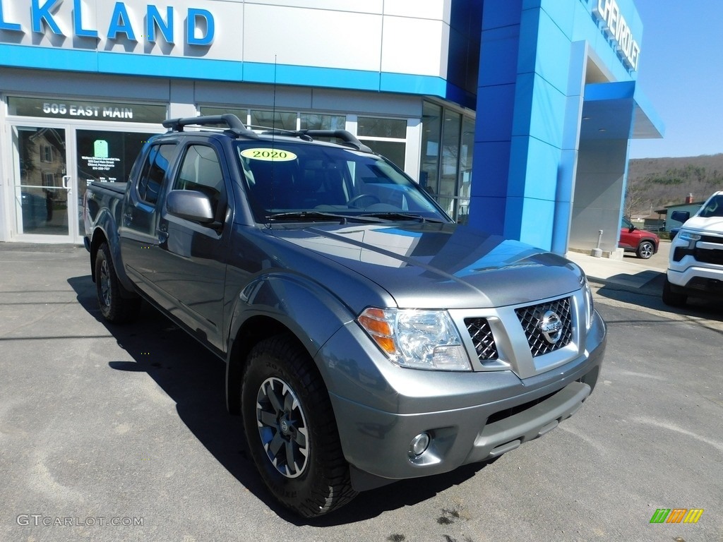 2020 Frontier Pro-4X Crew Cab 4x4 - Gun Metallic / Pro-4X Graphite photo #4