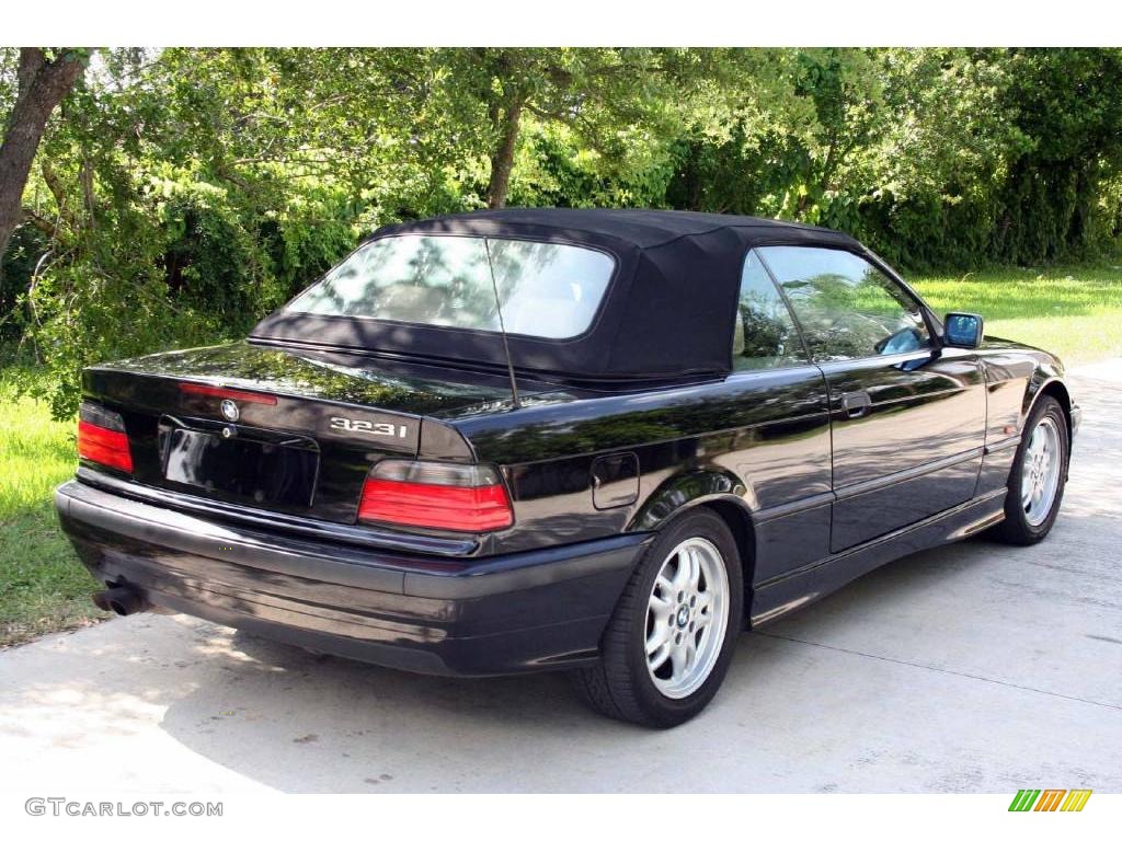 1999 3 Series 323i Convertible - Jet Black / Sand photo #13