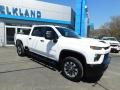 Summit White - Silverado 2500HD Custom Crew Cab 4x4 Photo No. 6