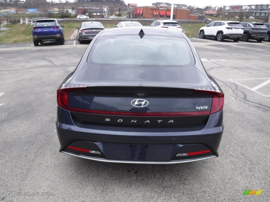 2020 Sonata Limited Hybrid - Oxford Blue / Black photo #9