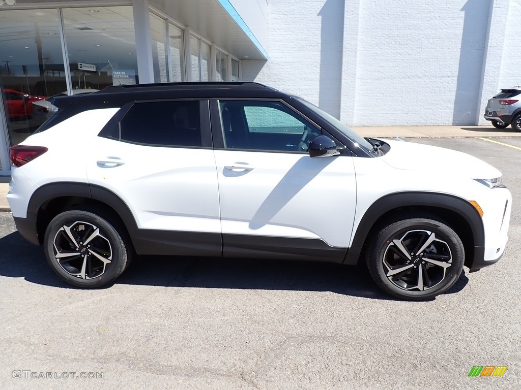 Summit White 2023 Chevrolet TrailBlazer RS AWD Exterior Photo #145941134