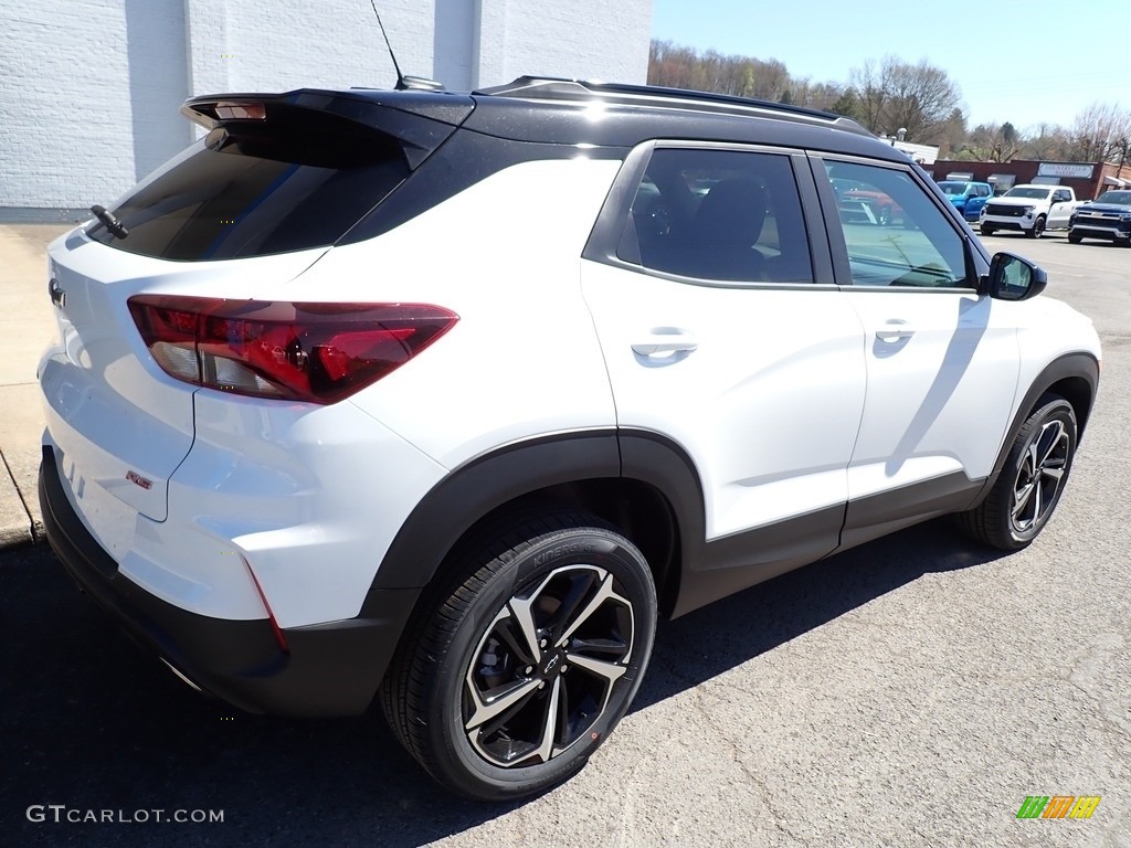 2023 TrailBlazer RS AWD - Summit White / Jet Black photo #3