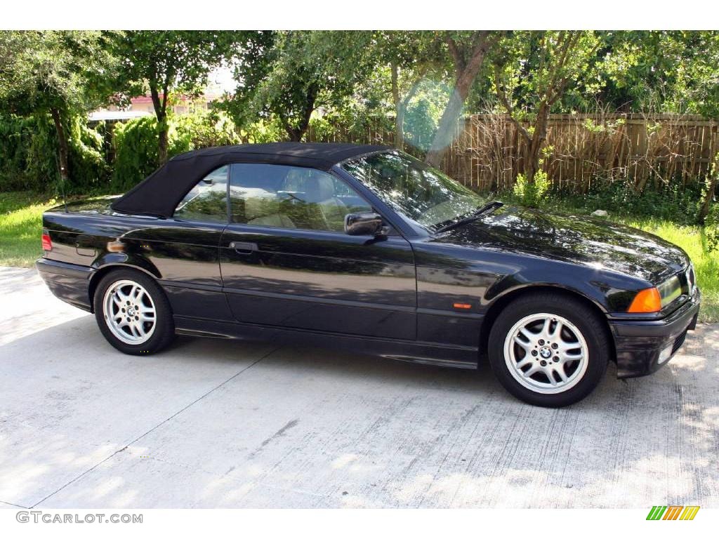 1999 3 Series 323i Convertible - Jet Black / Sand photo #18