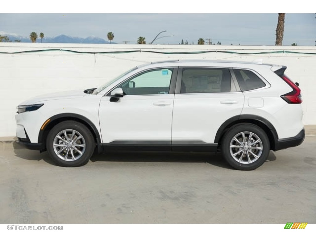 Platinum White Pearl 2023 Honda CR-V EX Exterior Photo #145941416