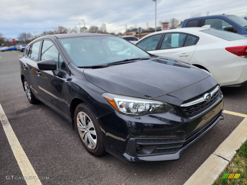 2020 Impreza 5-Door - Crystal Black Silica / Black photo #3