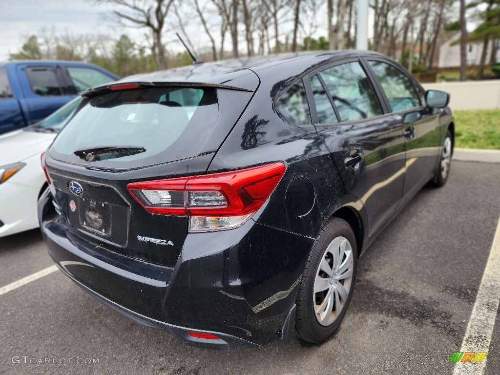 2020 Impreza 5-Door - Crystal Black Silica / Black photo #4