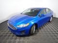 2020 Velocity Blue Ford Fusion SE  photo #10