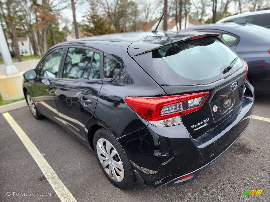 2020 Impreza 5-Door - Crystal Black Silica / Black photo #6