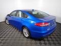 2020 Velocity Blue Ford Fusion SE  photo #13