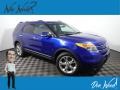 2015 Deep Impact Blue Ford Explorer Limited 4WD  photo #1