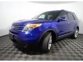 2015 Deep Impact Blue Ford Explorer Limited 4WD  photo #9