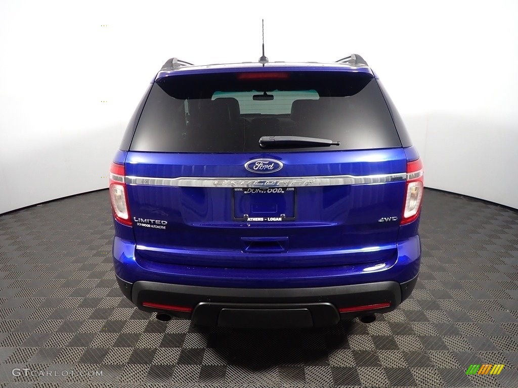 2015 Explorer Limited 4WD - Deep Impact Blue / Charcoal Black photo #14