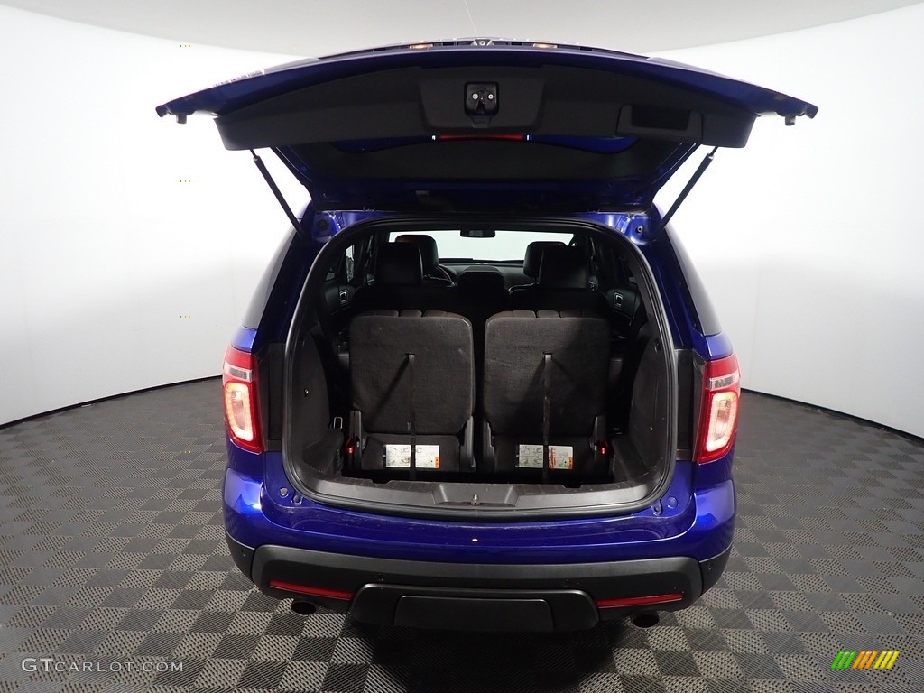 2015 Explorer Limited 4WD - Deep Impact Blue / Charcoal Black photo #15