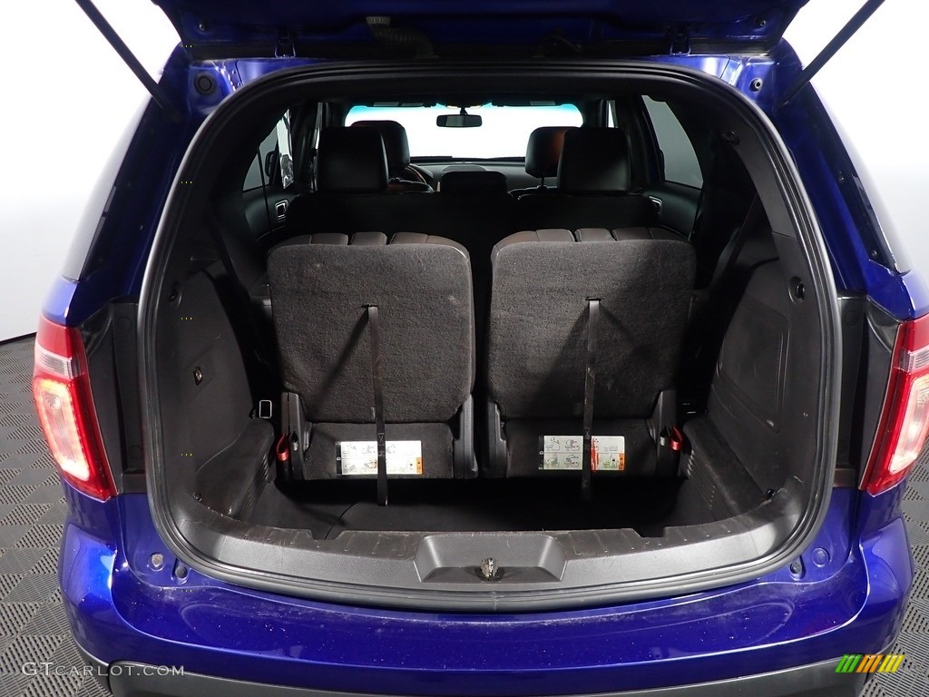 2015 Explorer Limited 4WD - Deep Impact Blue / Charcoal Black photo #16