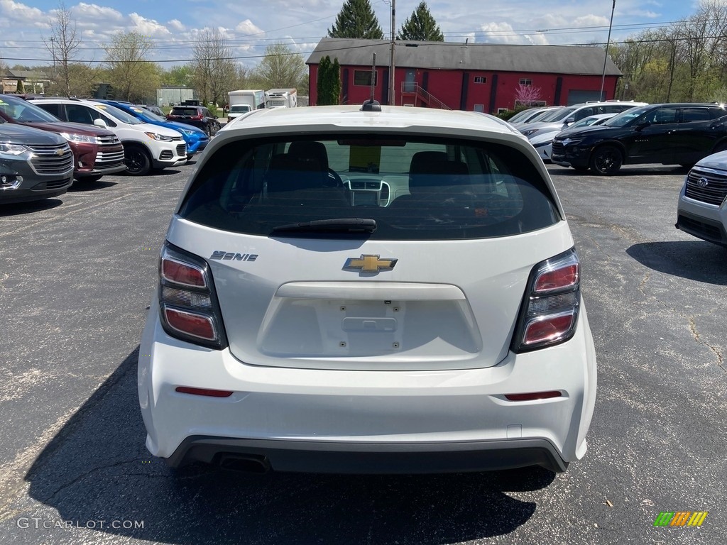 2017 Sonic LT Hatchback - Summit White / Jet Black/Dark Titanium photo #4