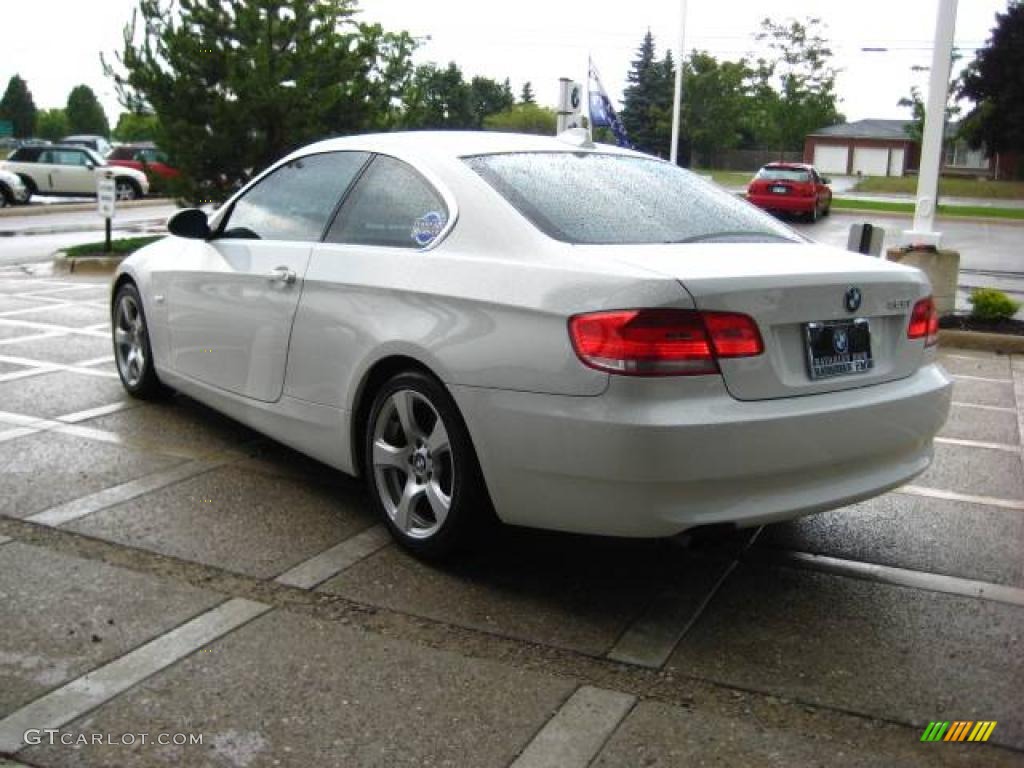 2007 3 Series 328i Coupe - Alpine White / Cream Beige photo #6