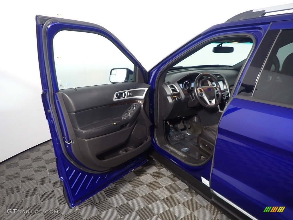 2015 Explorer Limited 4WD - Deep Impact Blue / Charcoal Black photo #20