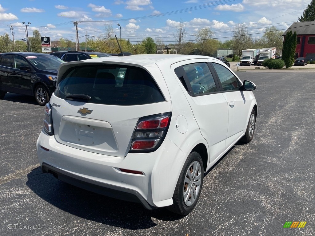 2017 Sonic LT Hatchback - Summit White / Jet Black/Dark Titanium photo #7