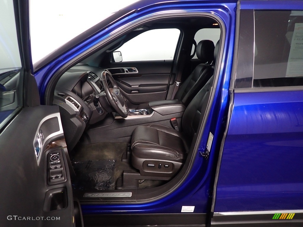 2015 Explorer Limited 4WD - Deep Impact Blue / Charcoal Black photo #22