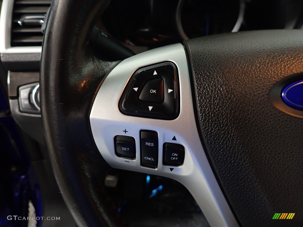 2015 Explorer Limited 4WD - Deep Impact Blue / Charcoal Black photo #29